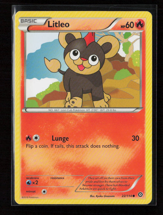 Litleo Common XY - Steam Siege 22/114 LP