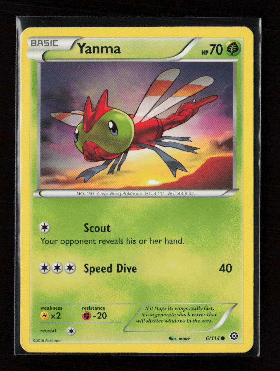 Yanma Common XY - Steam Siege 6/114 LP