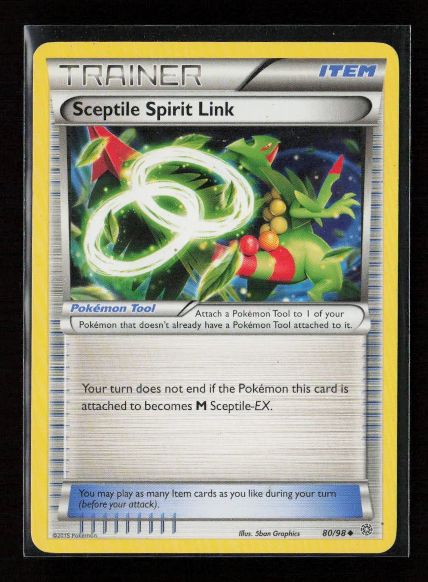 Sceptile Spirit Link Uncommon XY - Ancient Origins 80/98 LP - Kang's Collectibles