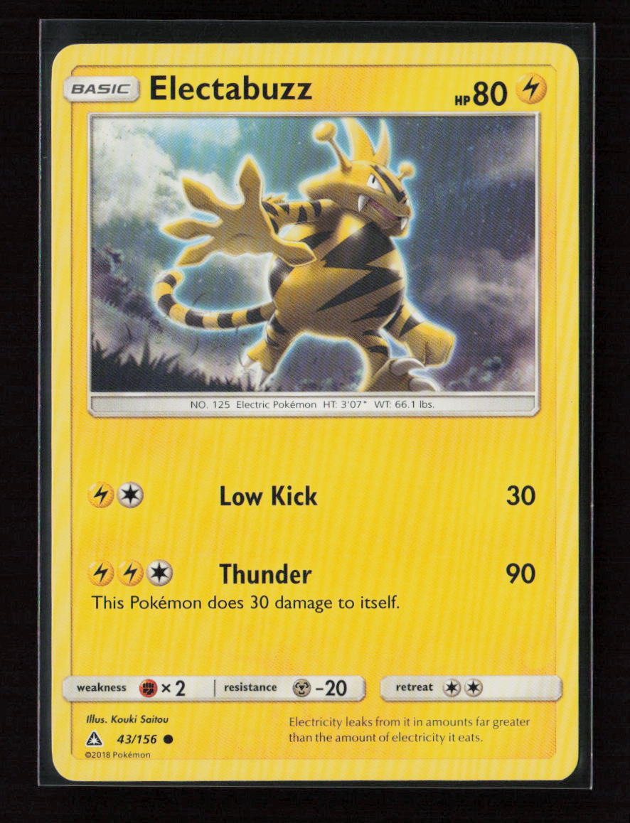 Electabuzz - (#6 Pikachu Stamped) Promo Battle Academy 043/156 LP
