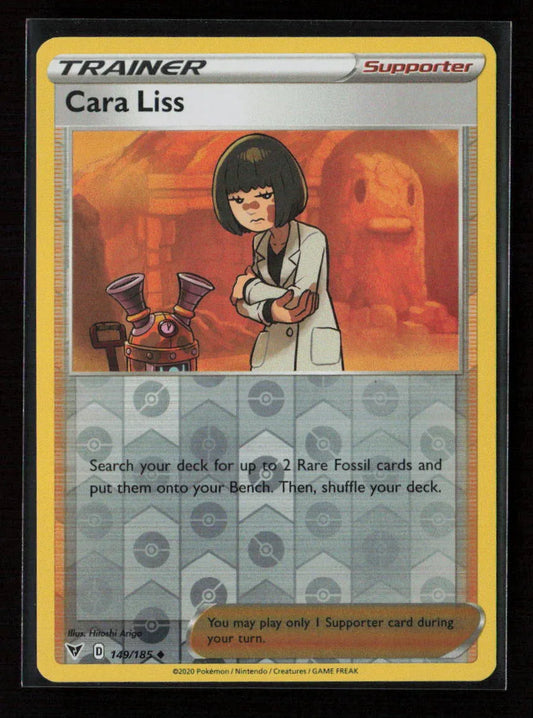 Cara Liss Uncommon SWSH04: Vivid Voltage 149/185 LP - Kang's Collectibles