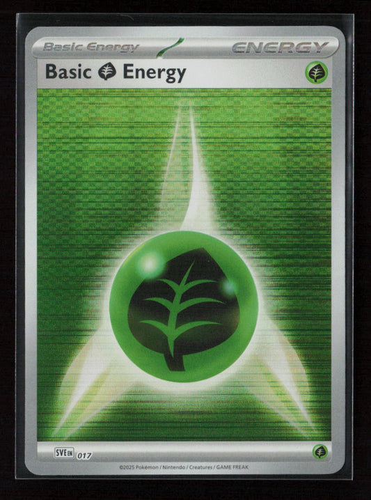 Basic Grass Energy - Common SVE: Scarlet & Violet Energies 017 NM