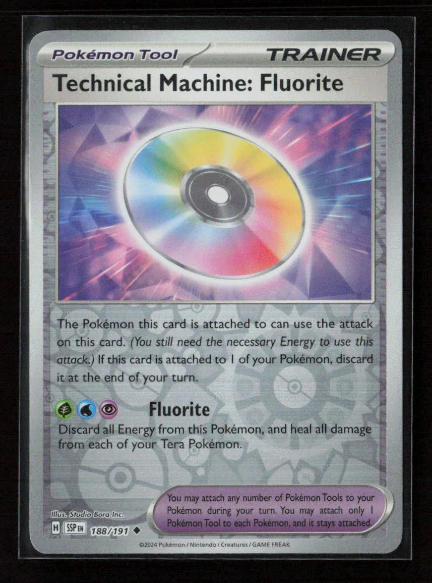 Technical Machine: Fluorite Uncommon SV08: Surging Sparks 188/191 NM - Kang's Collectibles