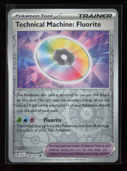 Technical Machine: Fluorite Uncommon SV08: Surging Sparks 188/191 NM - Kang's Collectibles