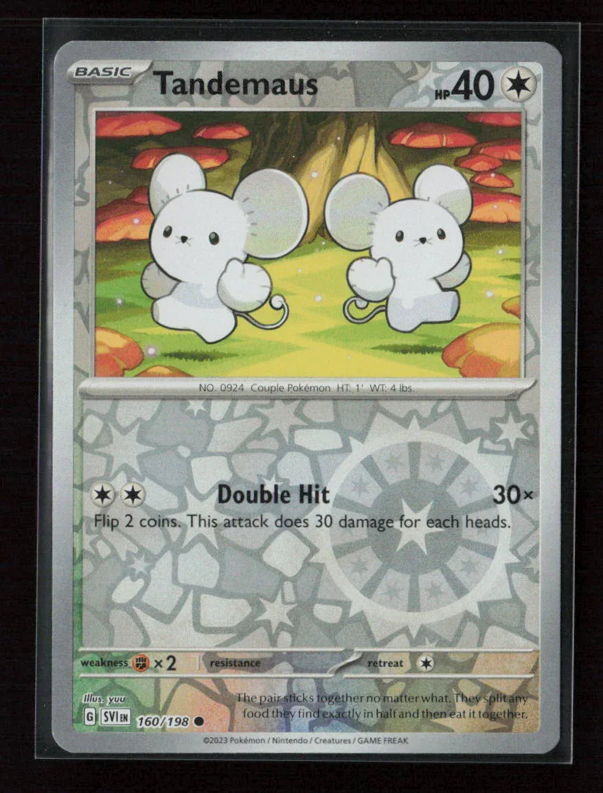 Tandemaus - Common SV01: Scarlet & Violet Base Set 160/198 NM - Kang's Collectibles
