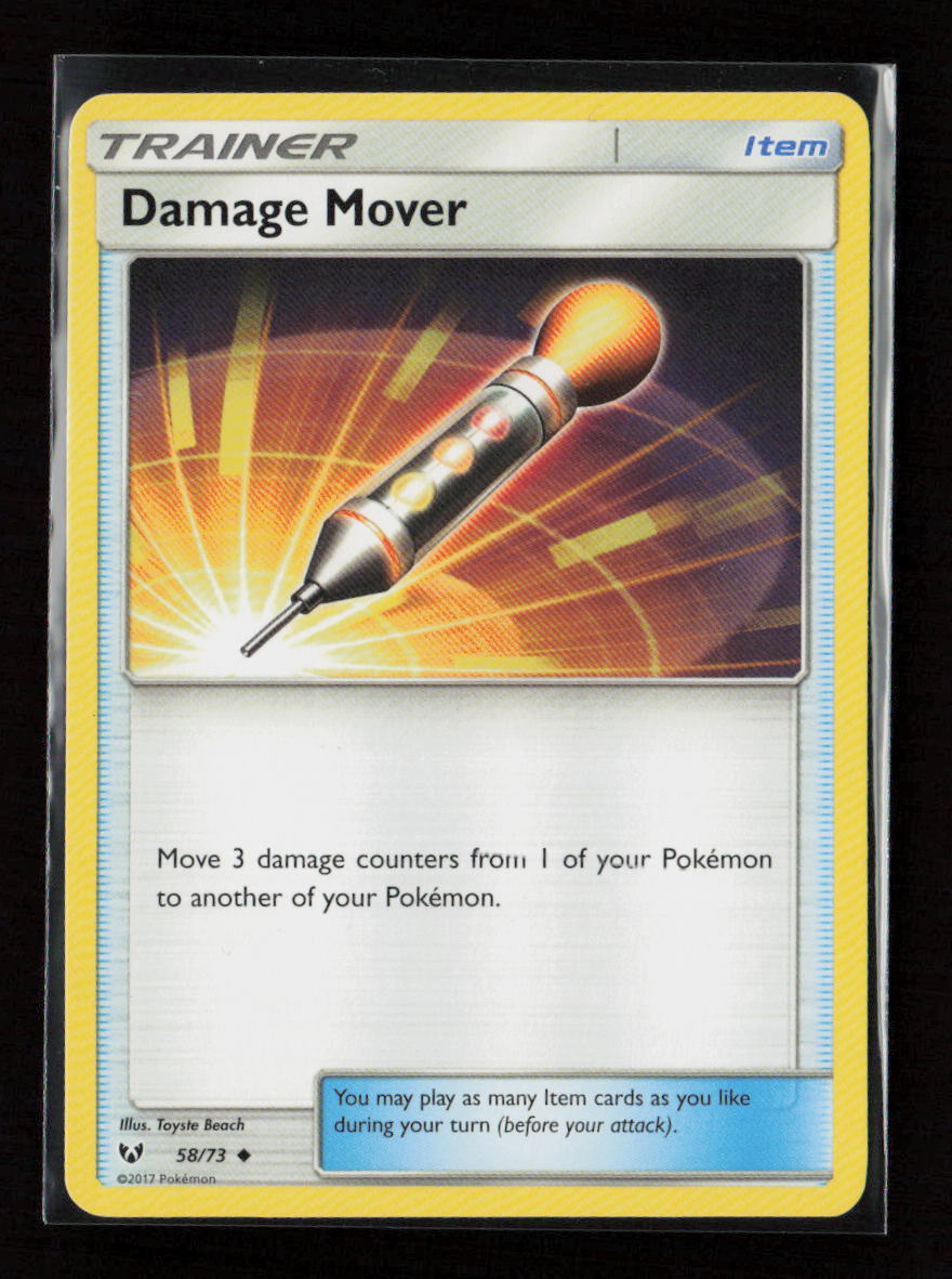 Damage Mover Uncommon Shining Legends 58/73 LP