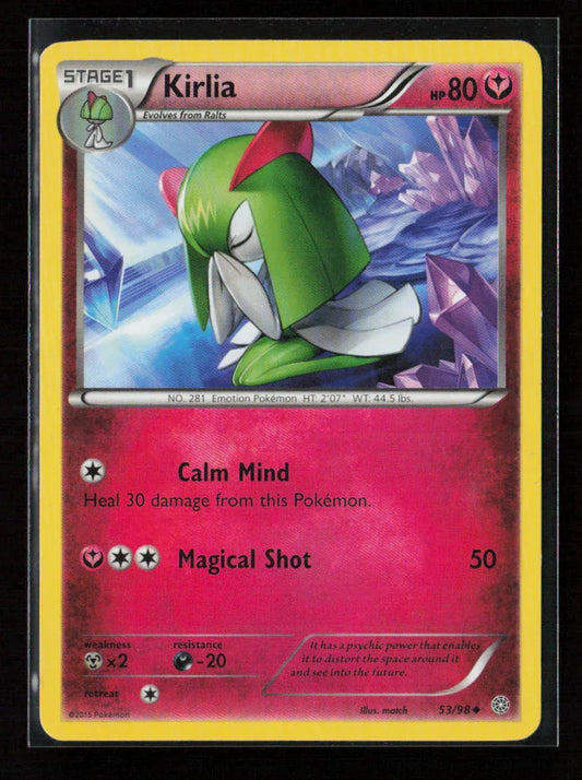Kirlia Uncommon XY - Ancient Origins 53/98 LP - Kang's Collectibles