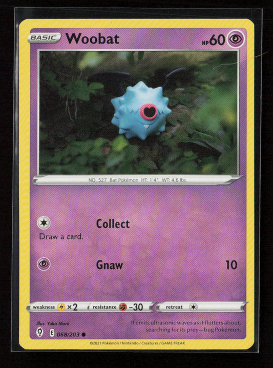 Woobat Common SWSH07: Evolving Skies 068/203 LP