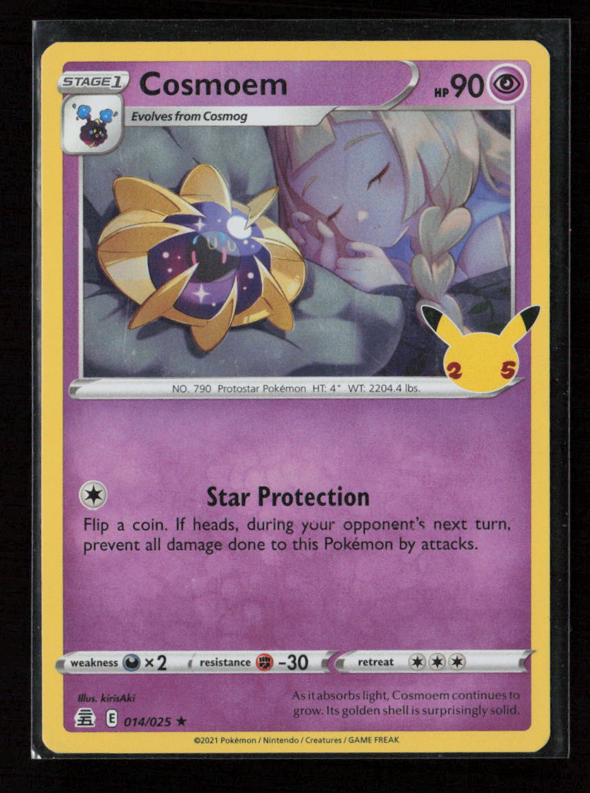 Cosmoem Holo Rare Celebrations 014/025 NM