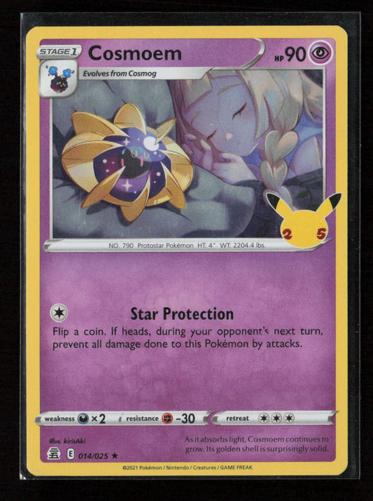 Cosmoem Holo Rare Celebrations 014/025 NM
