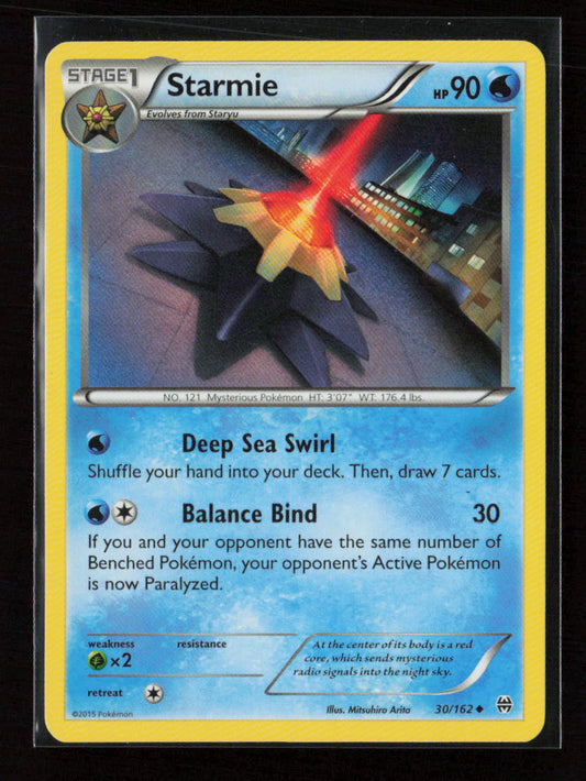 Starmie Uncommon XY - BREAKthrough 30/162 LP
