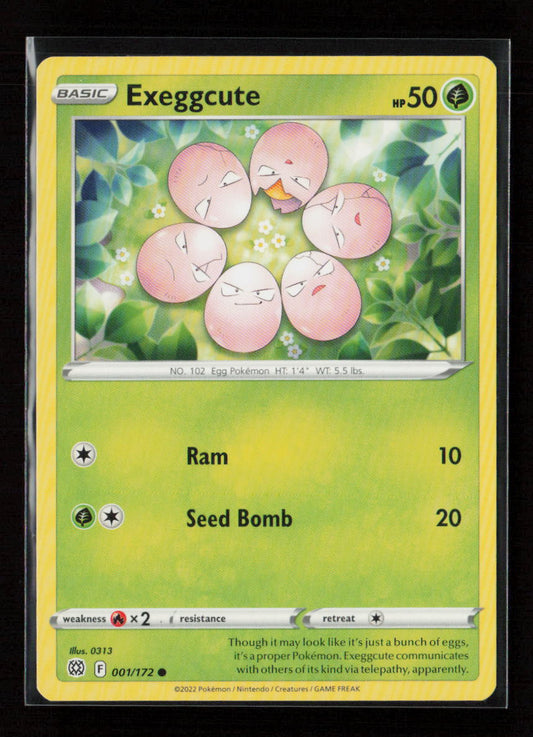 Exeggcute Common SWSH09: Brilliant Stars 001/172 LP