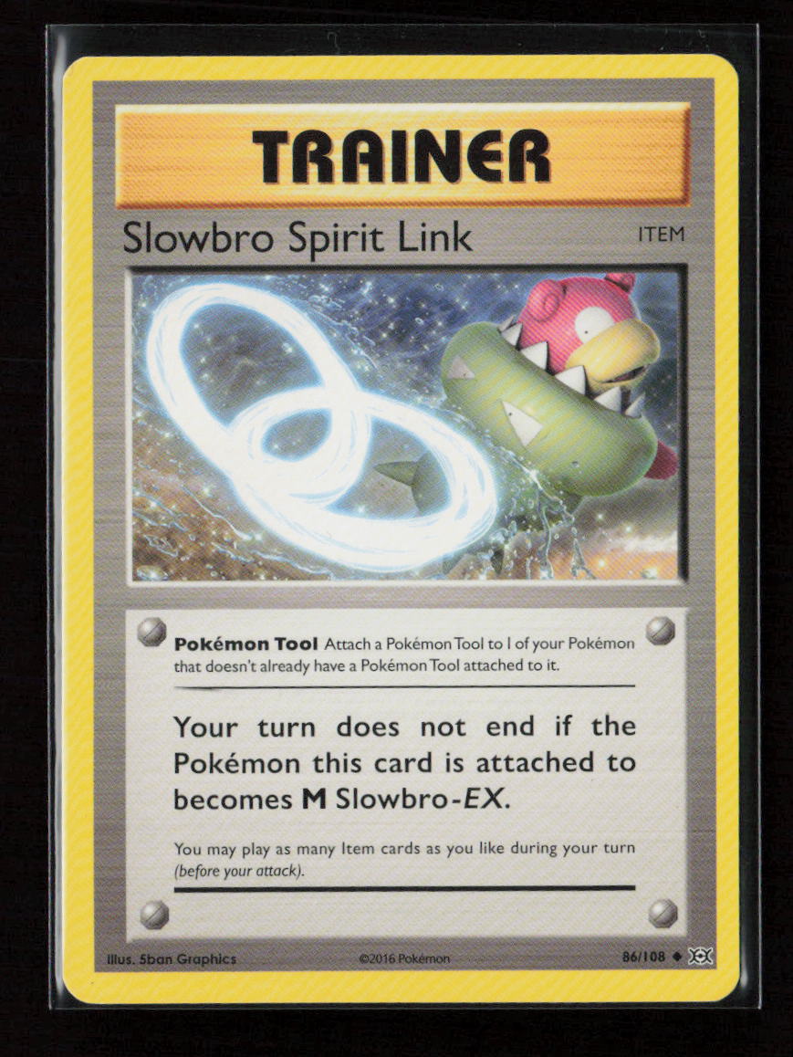 Slowbro Spirit Link Uncommon XY - Evolutions 86/108 LP