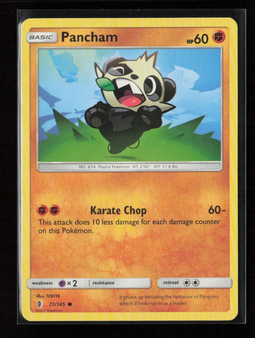 Pancham Common SM - Guardians Rising 72/145 LP - Kang's Collectibles