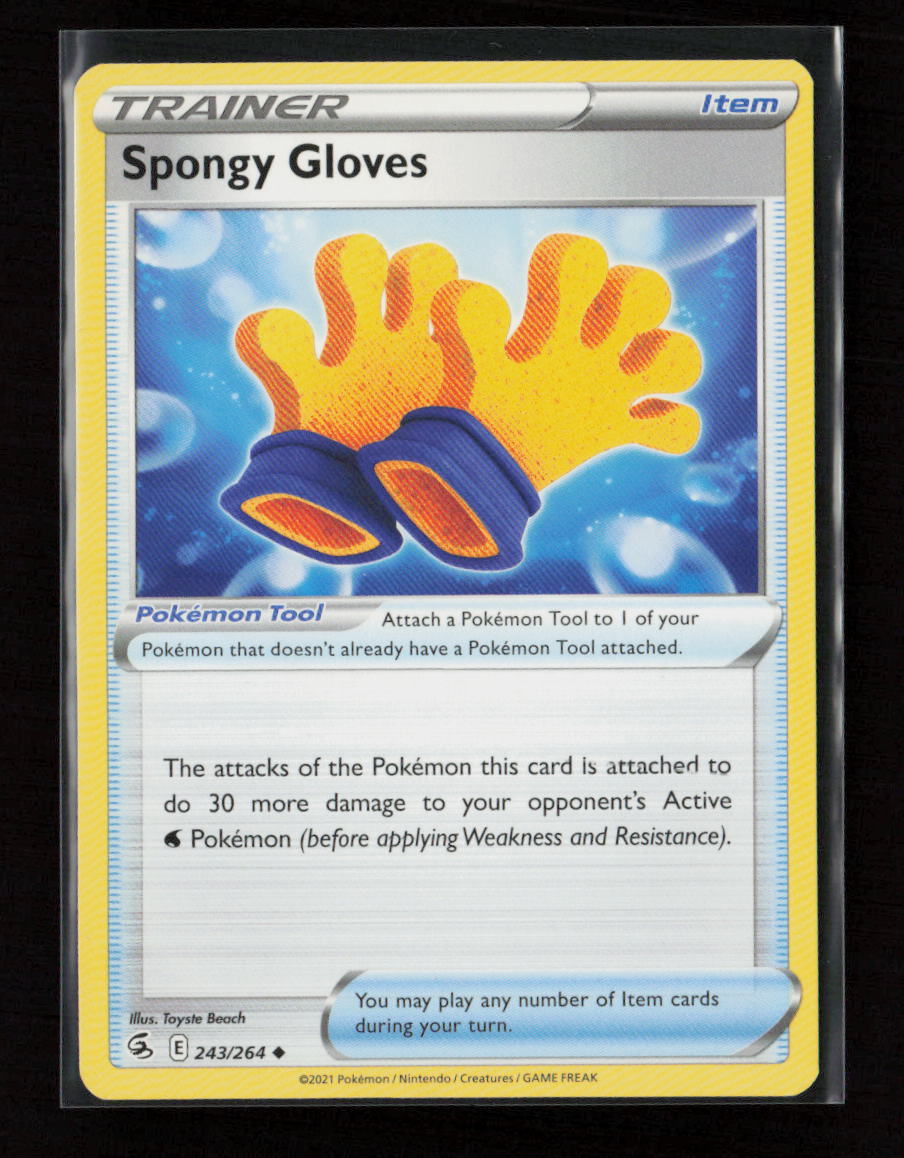 Spongy Gloves Uncommon SWSH08: Fusion Strike 243/264 LP