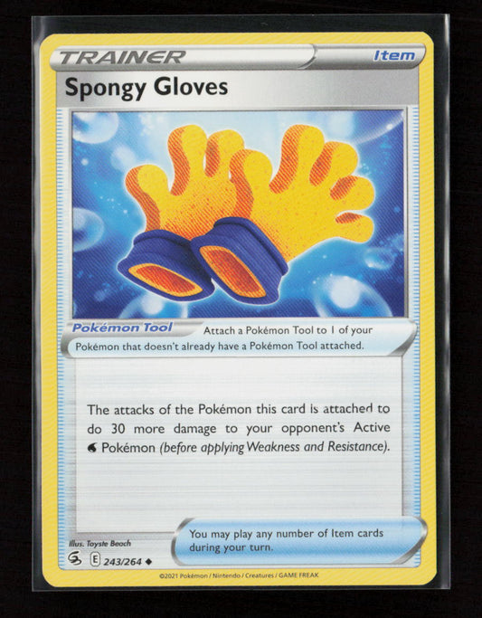 Spongy Gloves Uncommon SWSH08: Fusion Strike 243/264 LP