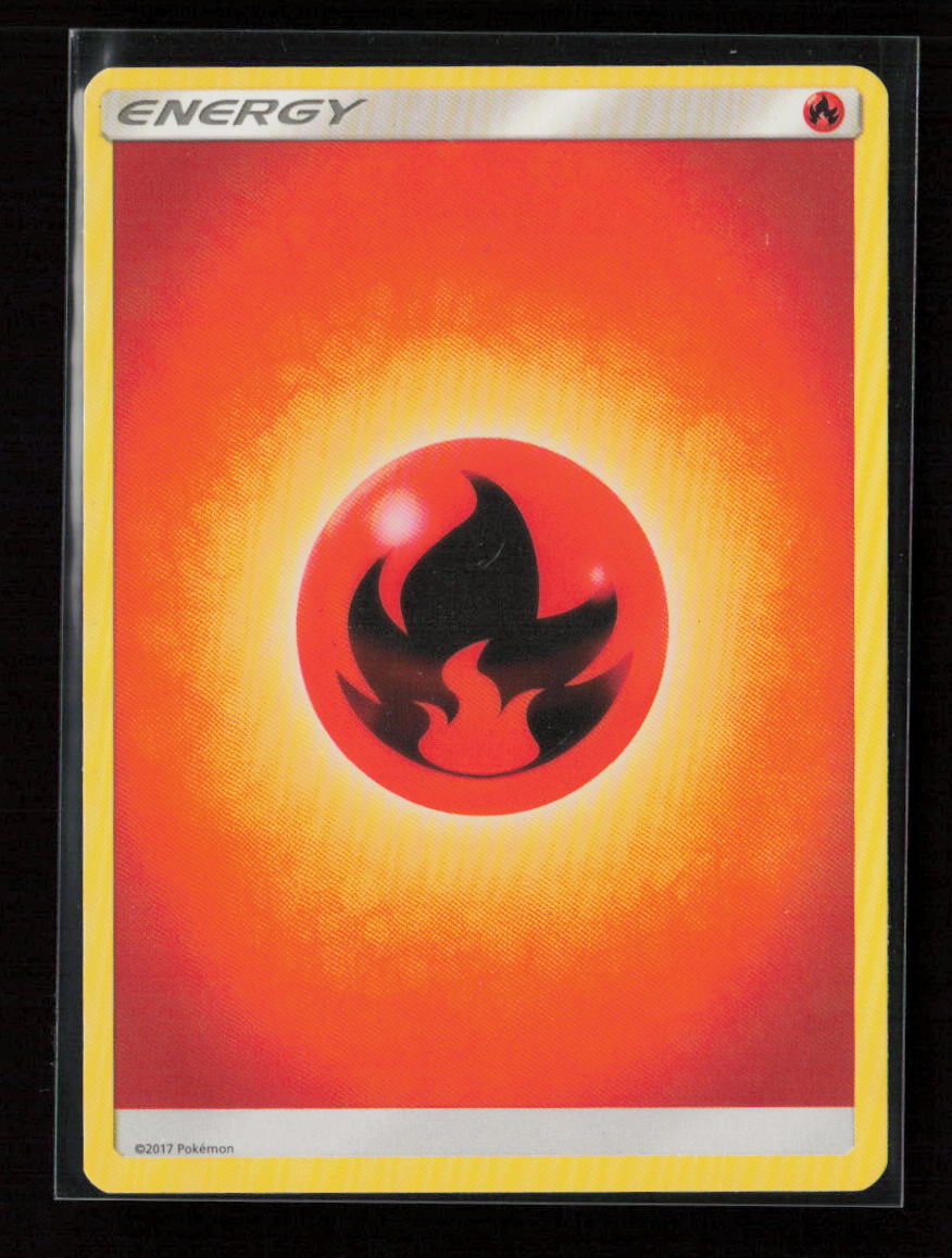 Fire Energy (2017 Unnumbered) Common SM Base Set LP