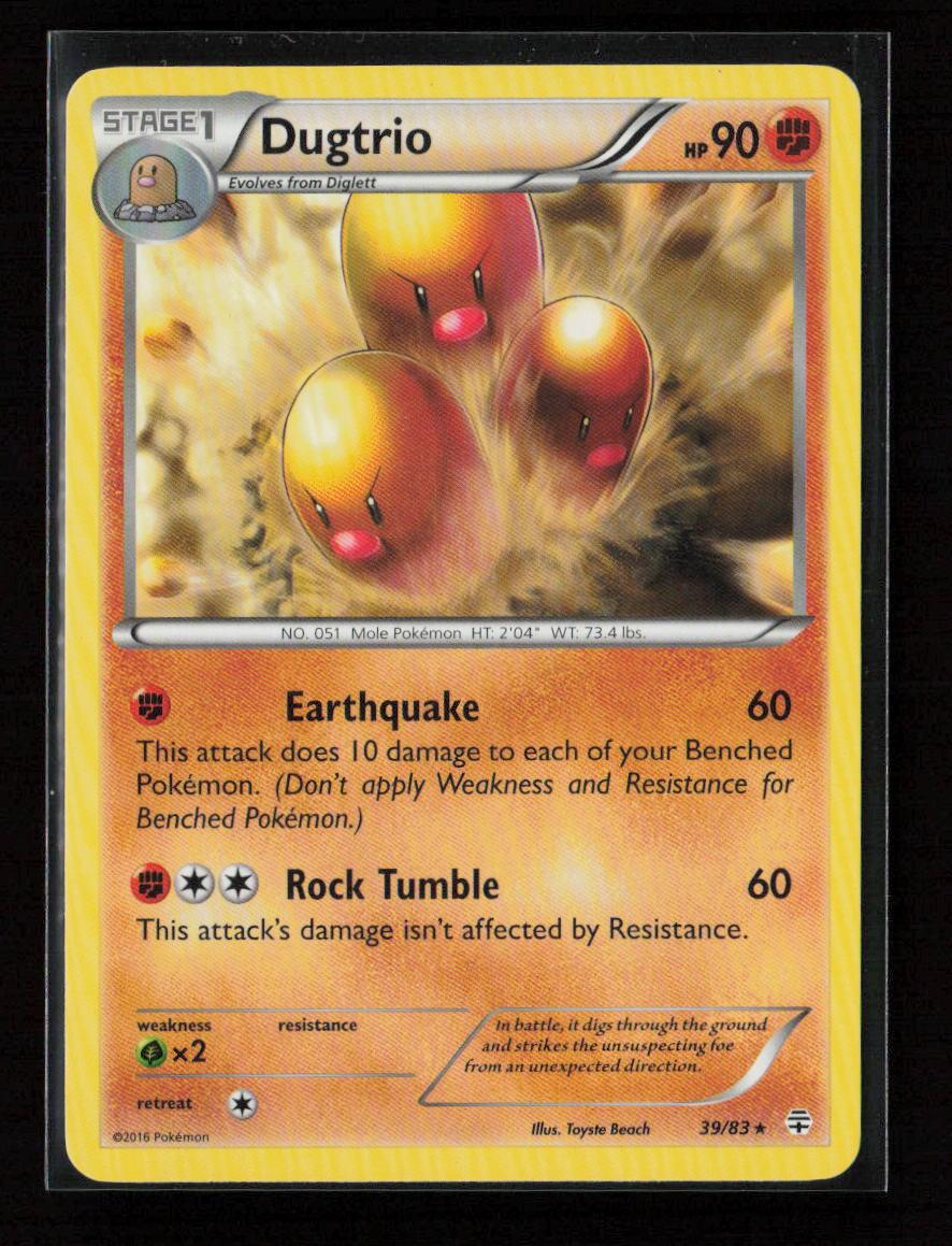 Dugtrio Rare Generations 39/83 NM - Kang's Collectibles