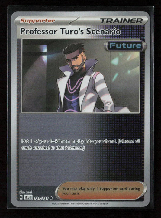 Professor Turo's Scenario Uncommon SV: Prismatic Evolutions 121/131 NM - Kang's Collectibles