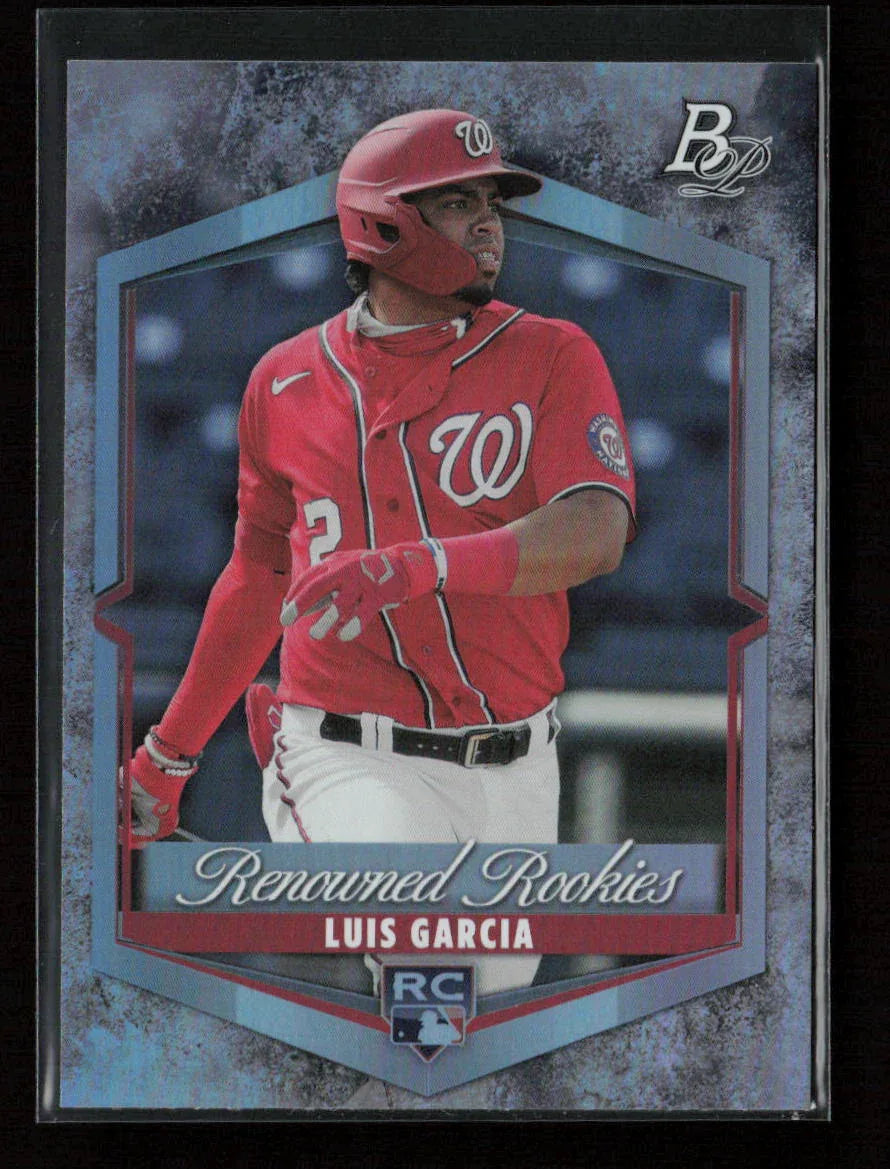 Luis Garcia 2021 Bowman Platinum Renowned Rookies RR-11 NM - Kang's Collectibles