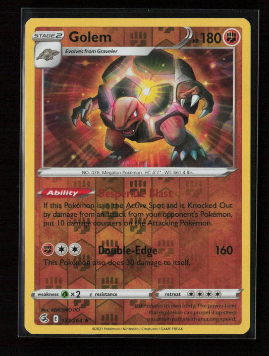 Golem Rare SWSH08: Fusion Strike 137/264 NM - Kang's Collectibles