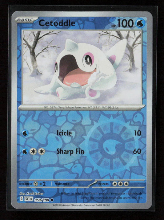 Cetoddle - Common SV01: Scarlet & Violet Base Set 059/198 NM - Kang's Collectibles