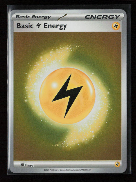 Basic Lightning Energy - Common SVE: Scarlet & Violet Energies 004 NM