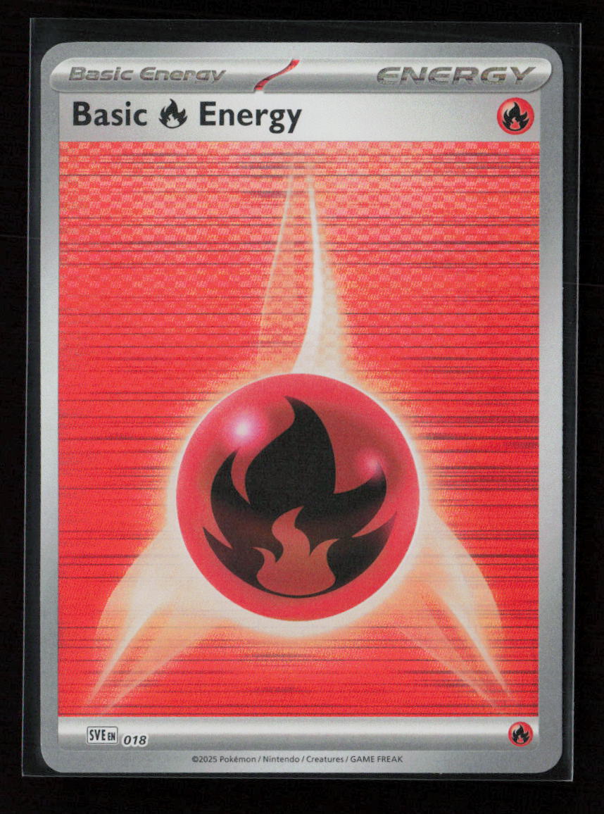 Basic Fire Energy - Common SVE: Scarlet & Violet Energies 018 NM