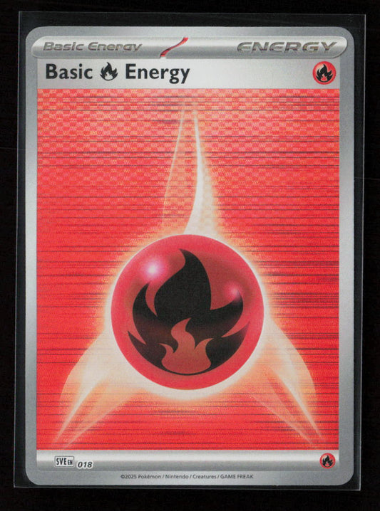 Basic Fire Energy - Common SVE: Scarlet & Violet Energies 018 NM