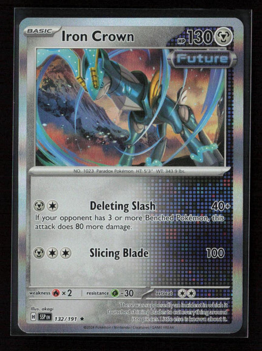 Iron Crown Rare SV08: Surging Sparks 132/191 NM - Kang's Collectibles