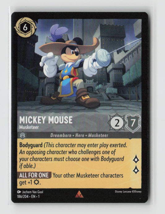 Mickey Mouse - Musketeer Rare The First Chapter 186/204 NM