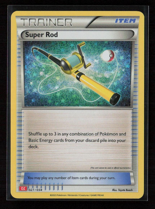 Super Rod (CLV) Classic Collection Trading Card Game Classic 028/034 NM - Kang's Collectibles