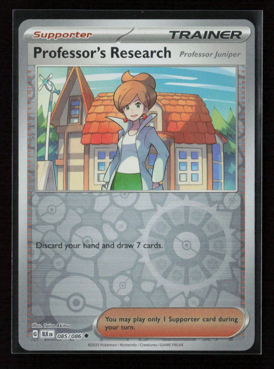 Professor's Research Uncommon SV: Black Bolt 085/086 NM - Kang's Collectibles