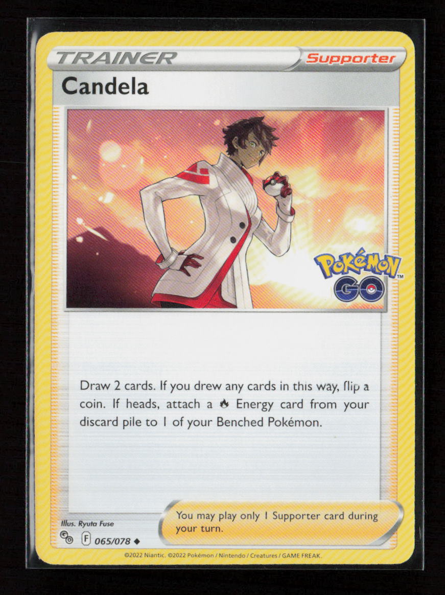 Candela Uncommon Pokemon GO 065/078 LP