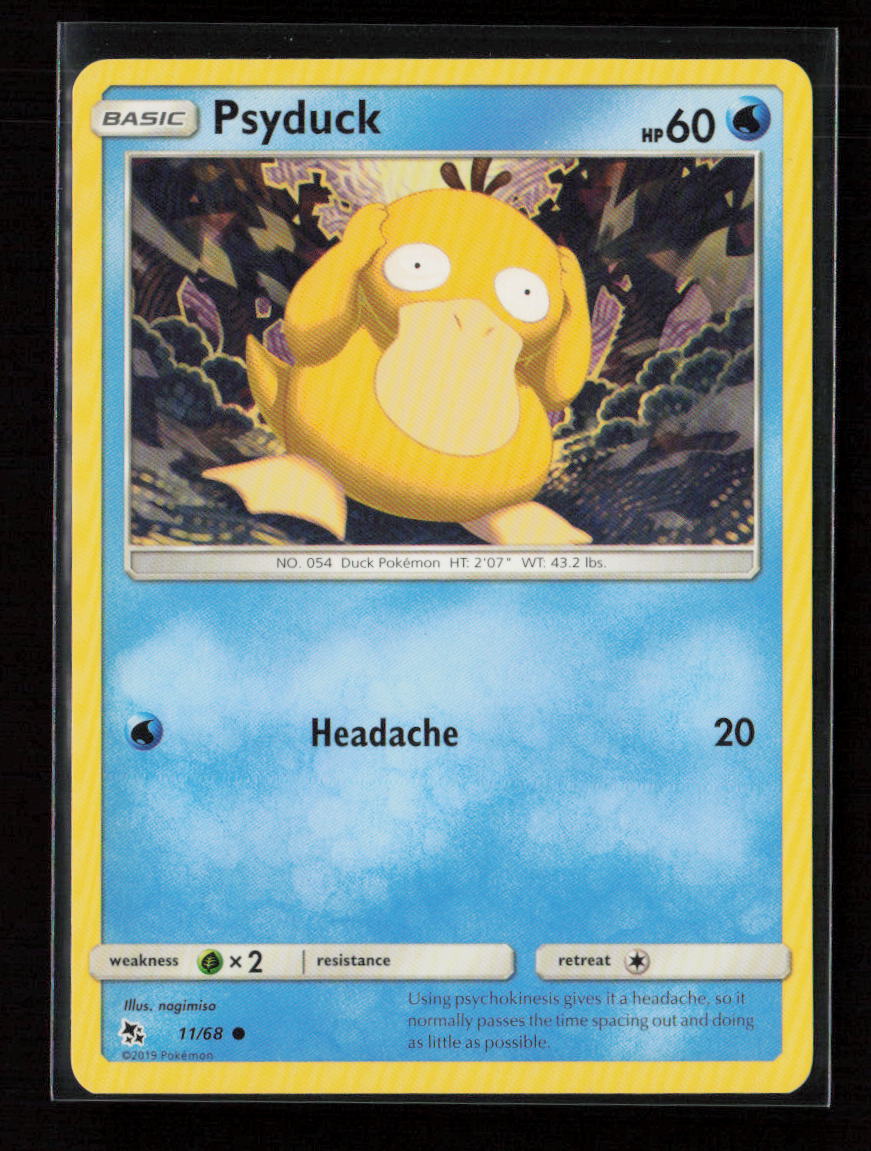 Psyduck Common Hidden Fates 11/68 LP