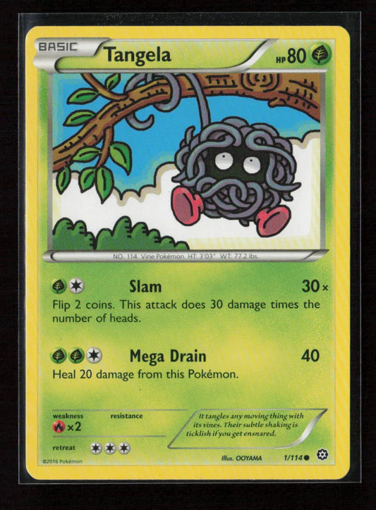 Tangela Common XY - Steam Siege 1/114 NM - Kang's Collectibles