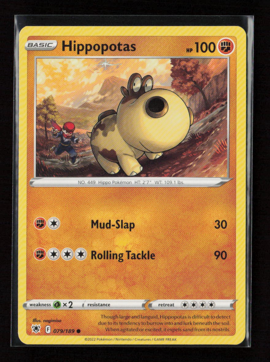 Hippopotas Common SWSH10: Astral Radiance 079/189 LP