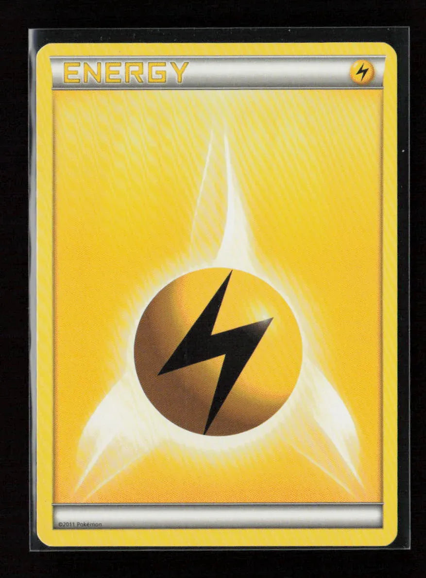 Lightning Energy (2011 Unnumbered) Promo League & Championship Cards NM - Kang's Collectibles