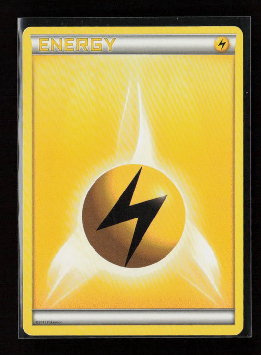 Lightning Energy (2011 Unnumbered) Promo League & Championship Cards NM - Kang's Collectibles