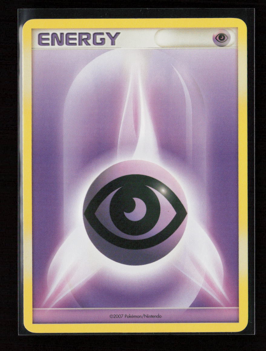 Psychic Energy (2007 Unnumbered D/P Style Non-Holo) Promo League & Championship Cards LP