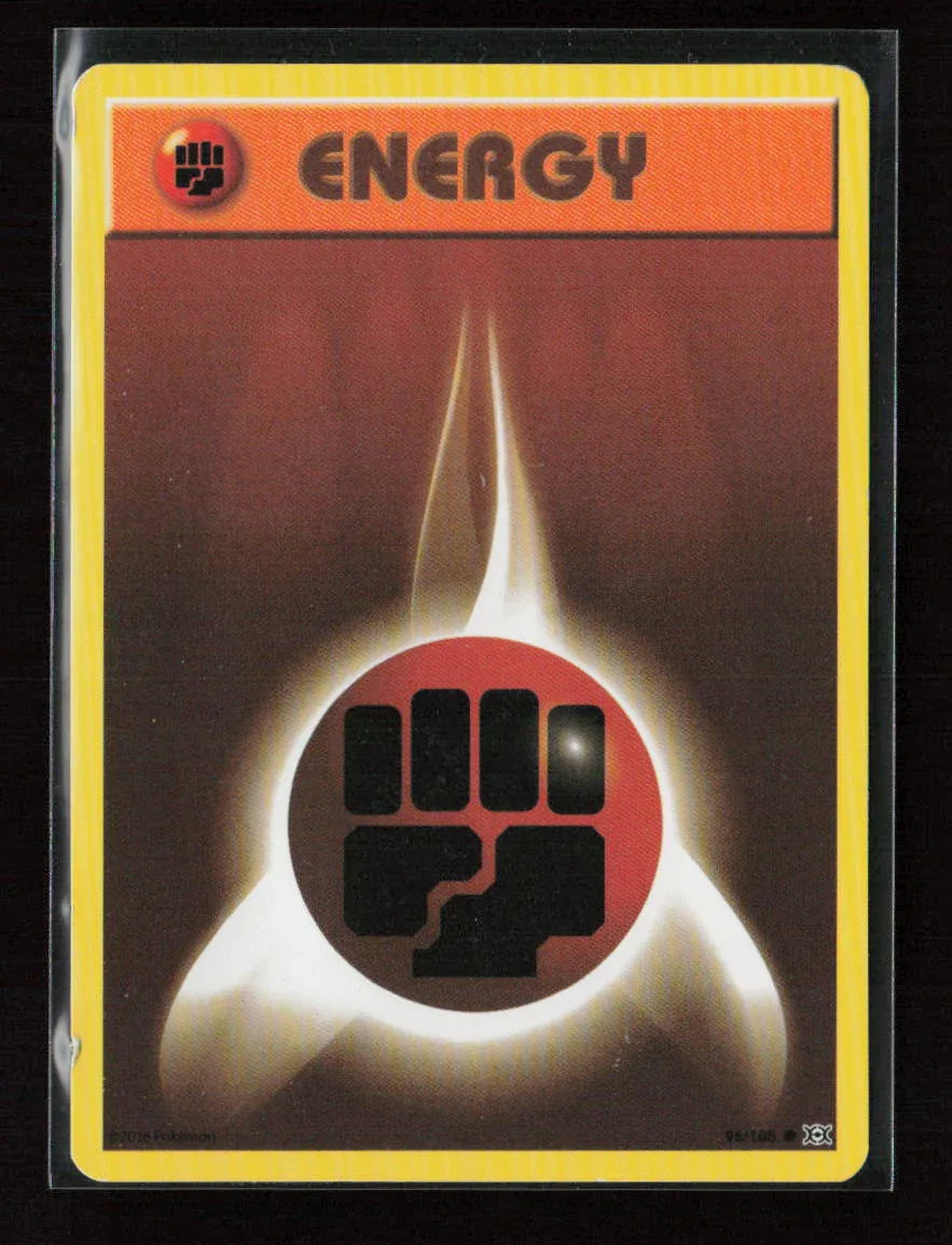 Fighting Energy Common XY - Evolutions 96/108 LP - Kang's Collectibles