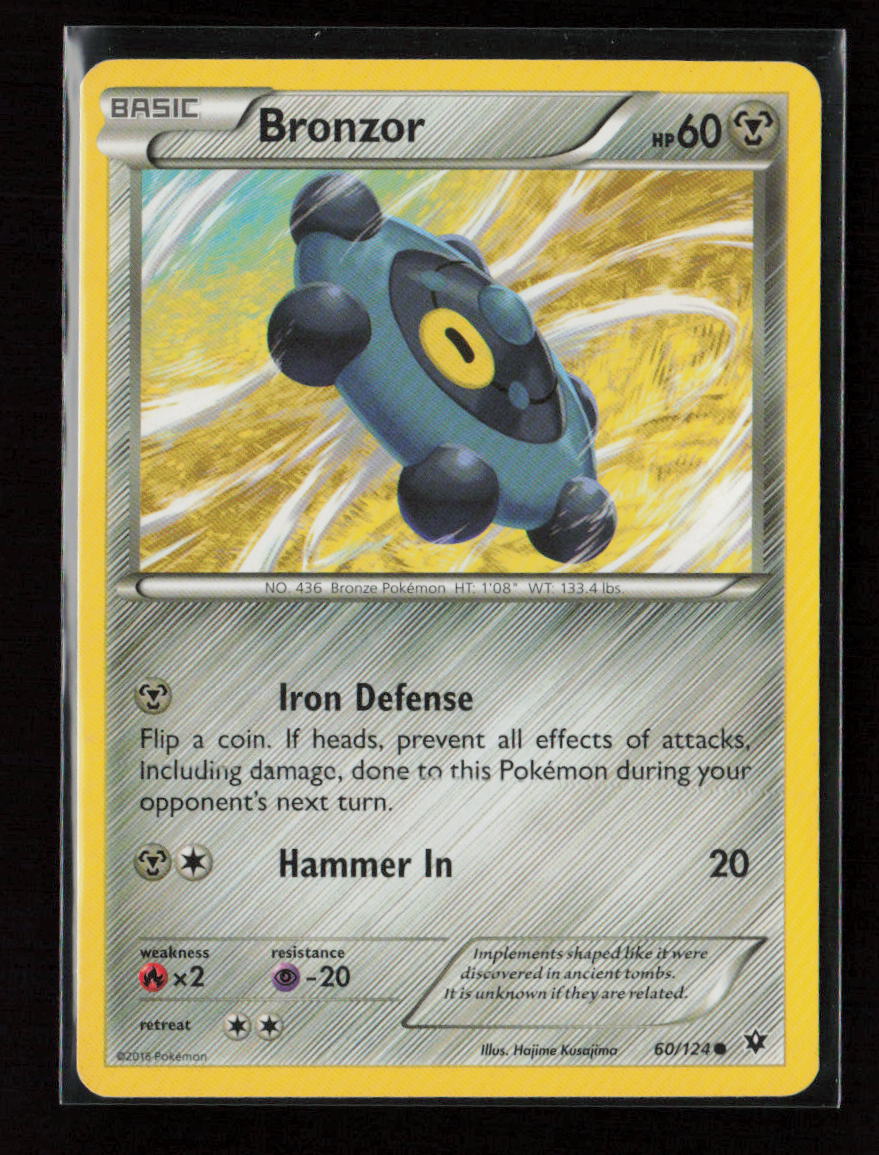 Bronzor Common XY - Fates Collide 60/124 LP