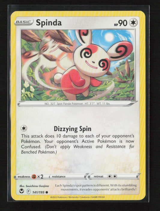 Spinda Common SWSH12: Silver Tempest 141/195 LP