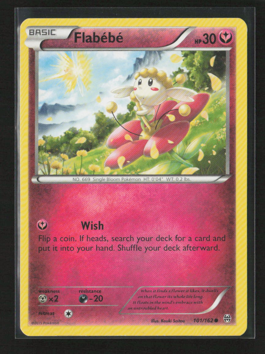 Flabebe Common XY - BREAKthrough 101/162 MP