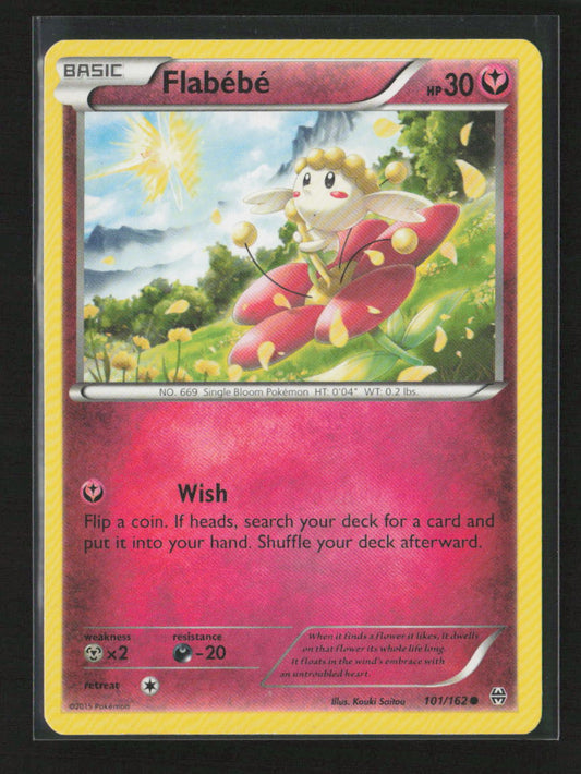 Flabebe Common XY - BREAKthrough 101/162 MP