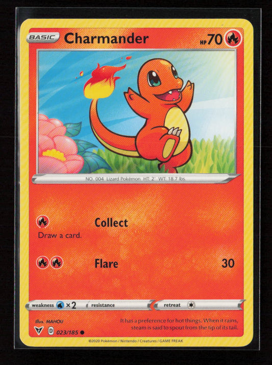 Charmander Common SWSH04: Vivid Voltage 023/185 LP