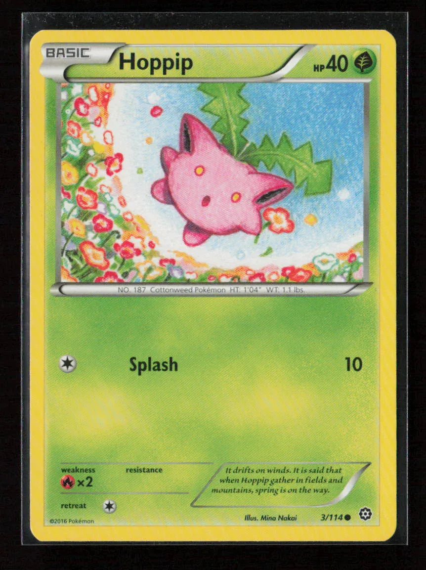 Hoppip Common XY - Steam Siege 3/114 LP - Kang's Collectibles