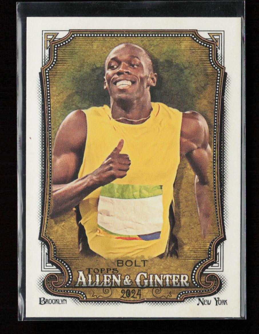 Usain Bolt 2024 Topps Allen & Ginter 208 NM - Kang's Collectibles