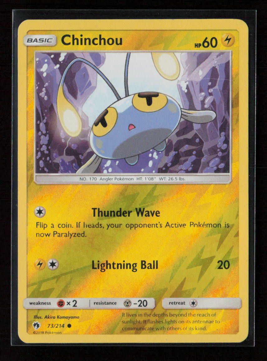 Chinchou Common SM - Lost Thunder 73/214 NM