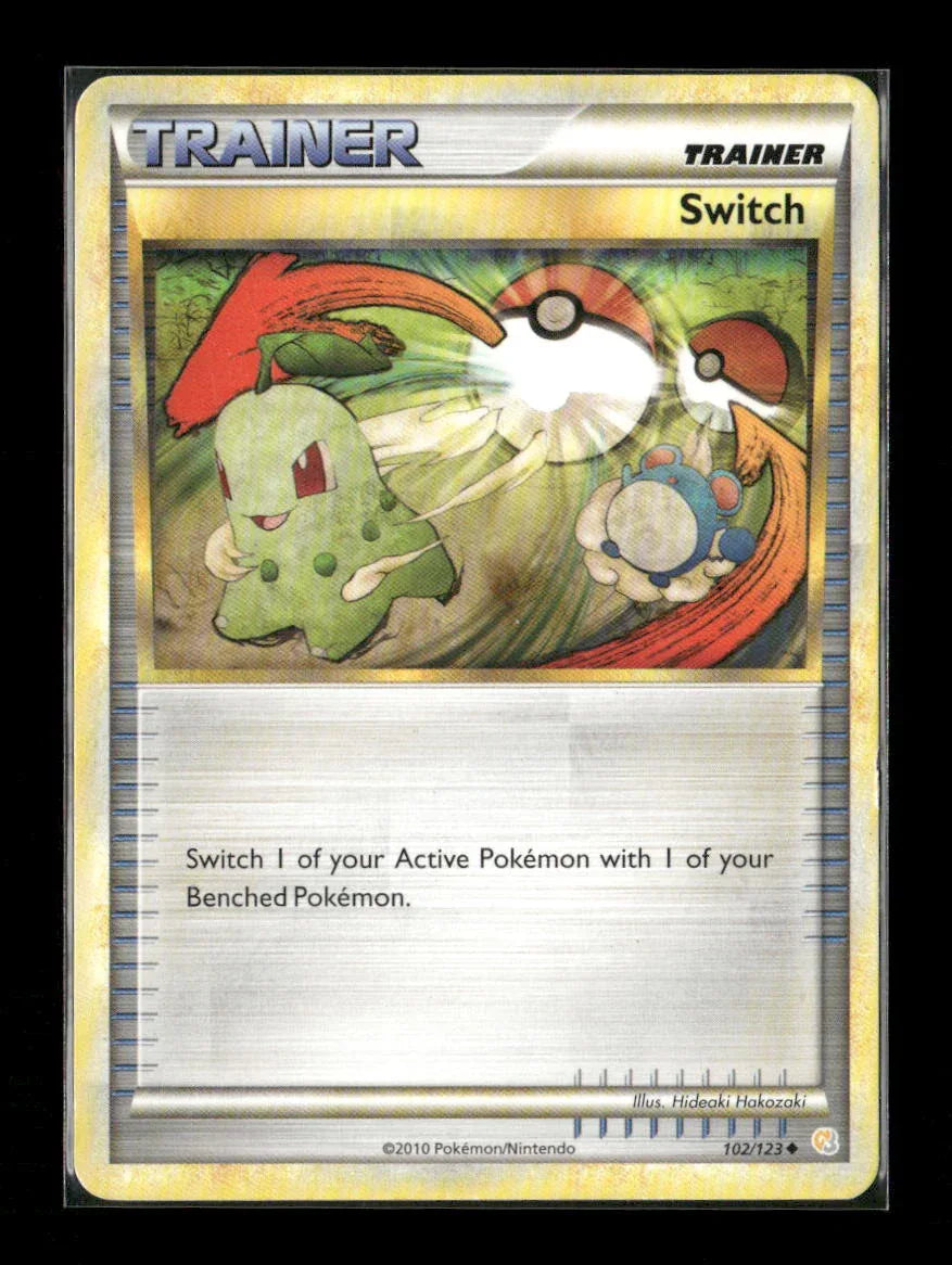 Switch Uncommon HeartGold SoulSilver 102/123 LP - Kang's Collectibles